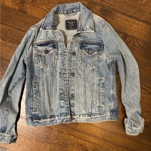 Abercrombie & Fitch Light Blue Denim Jacket
